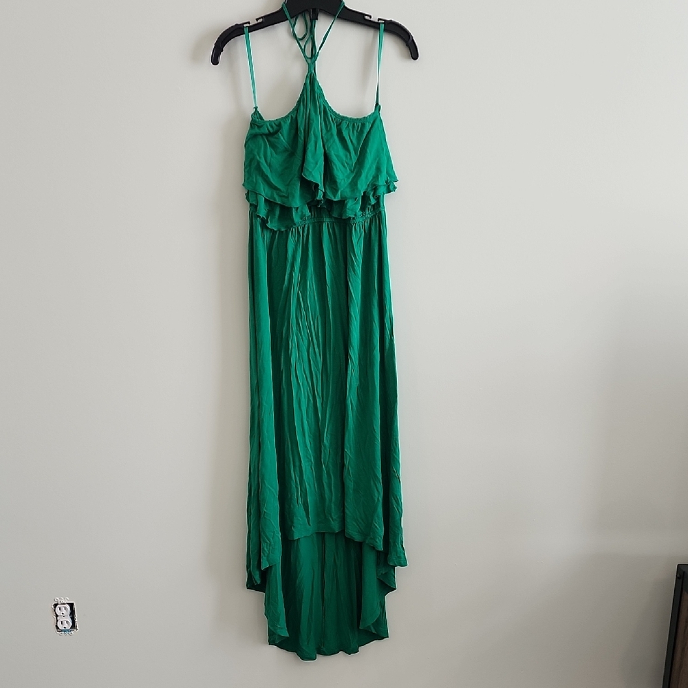 🔥2/$20 - Mossimo Supply Co. Green High Low Dress